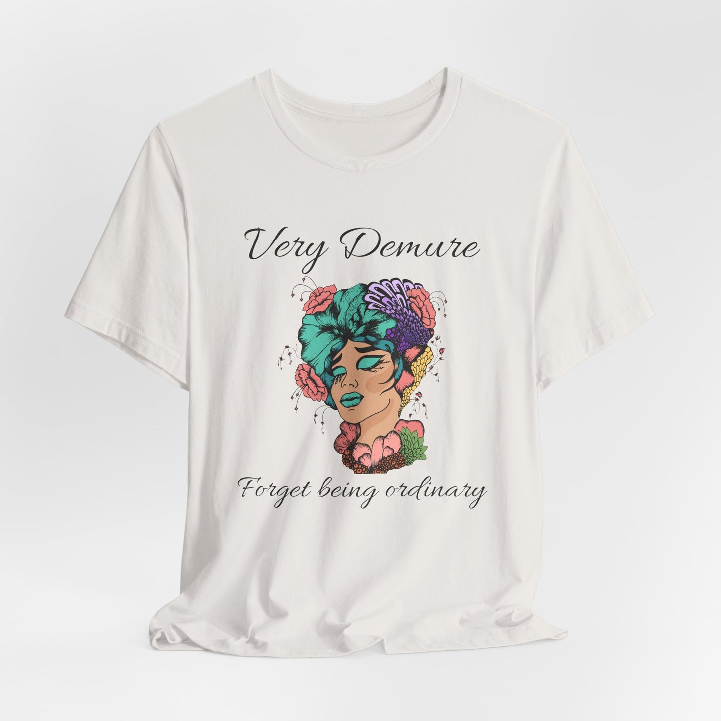 Demure Unisex Jersey Short Sleeve Tee