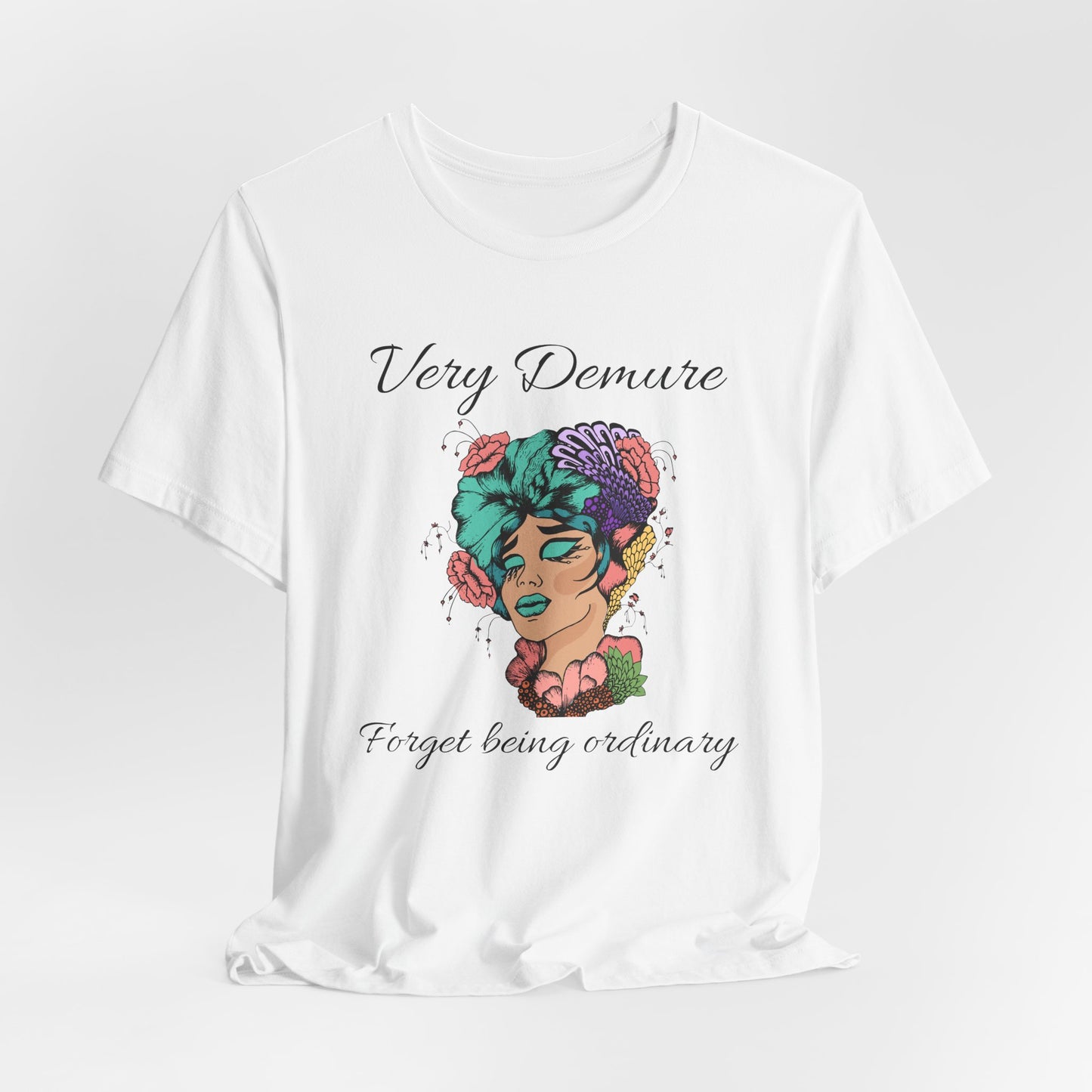 Demure Unisex Jersey Short Sleeve Tee