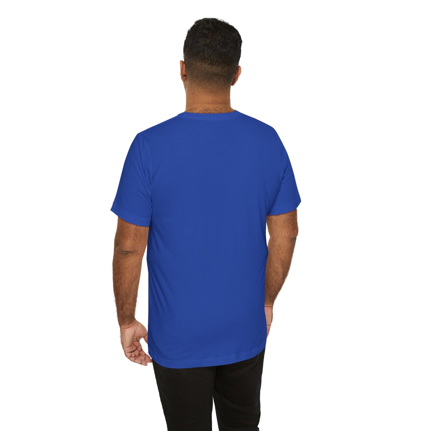 Royal Blue VOTE Design 2 Unisex Jersey Short Sleeve Tee