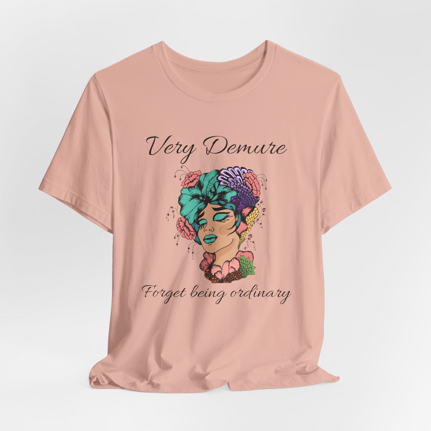 Demure Unisex Jersey Short Sleeve Tee